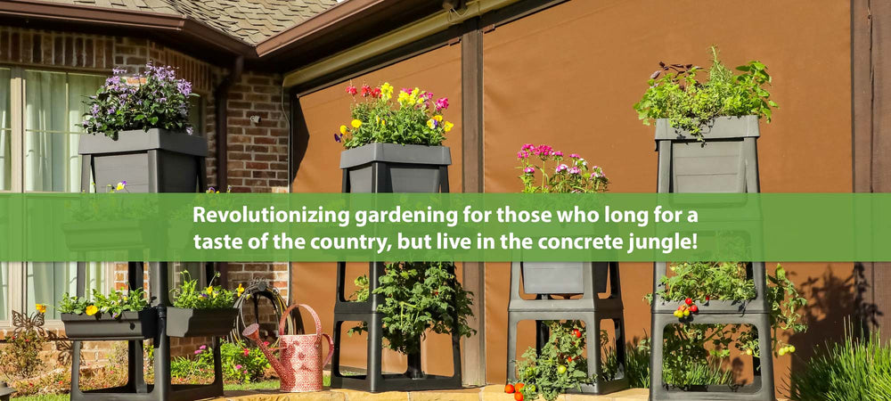 PopUp Gardens bring a solution to urban gardeners. If you have limited gardening space, we can help. PopUp Gardens allow you to grow up, down, and all-around. 